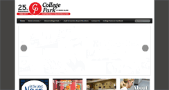 Desktop Screenshot of collegeparkgi.com
